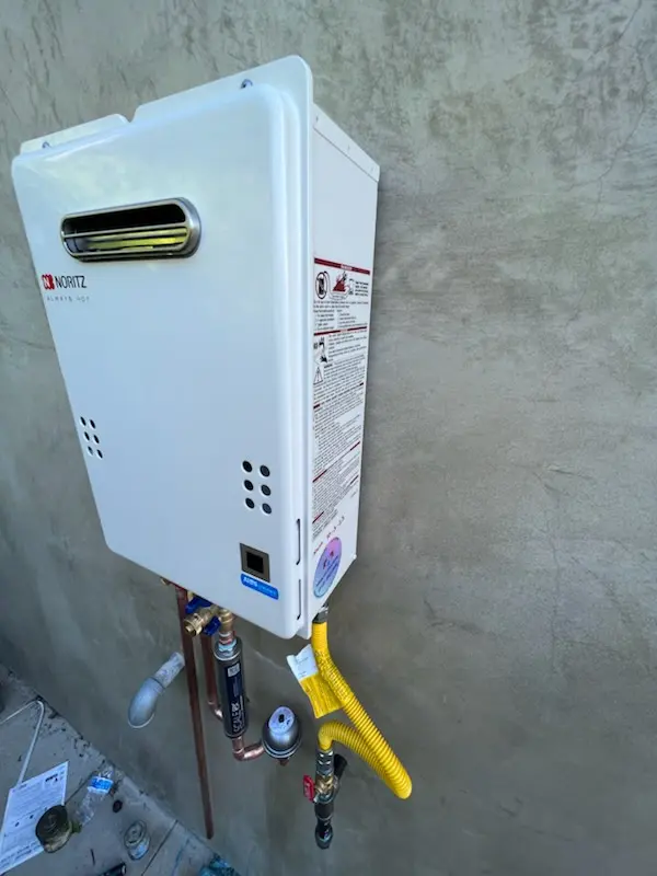Tankless water heater installation for Wilbraham homes